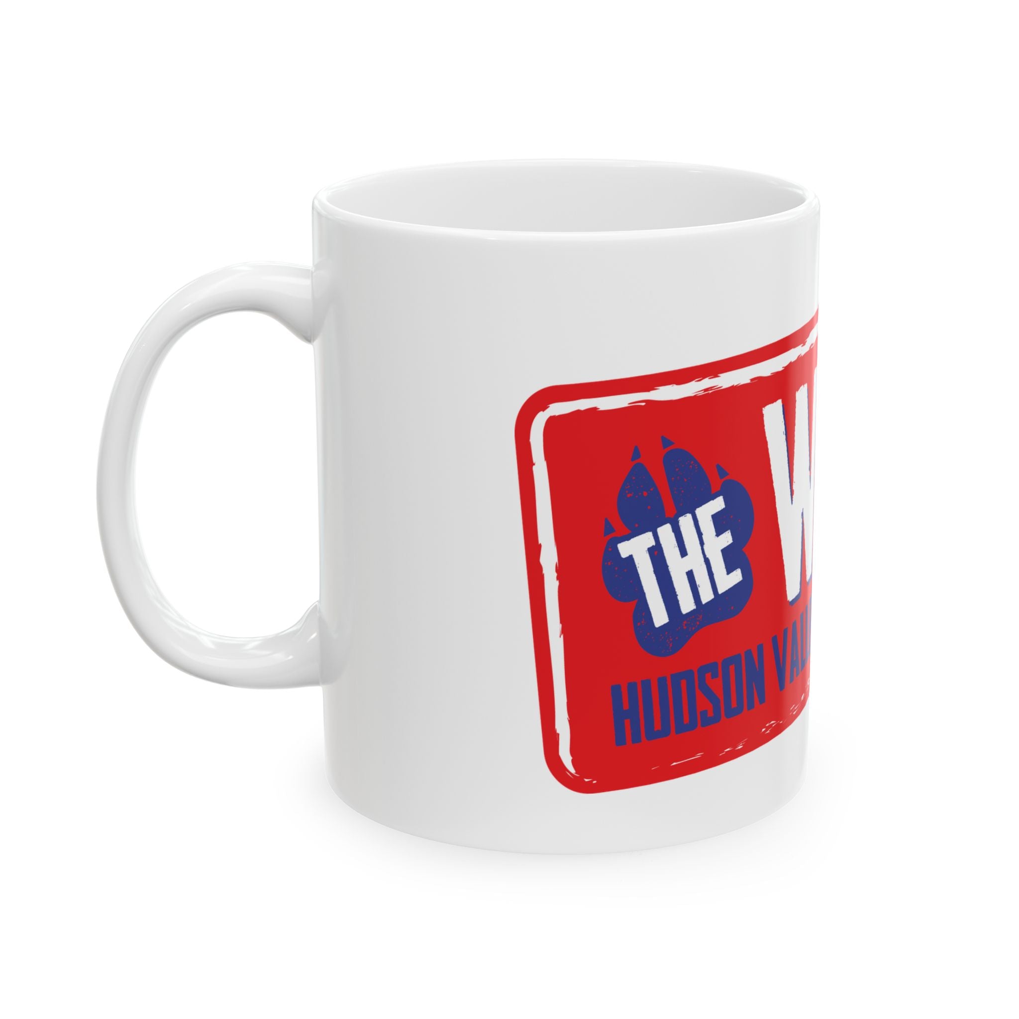 97.7/97.3 The Wolf Ceramic Mug, (11oz, 15oz)