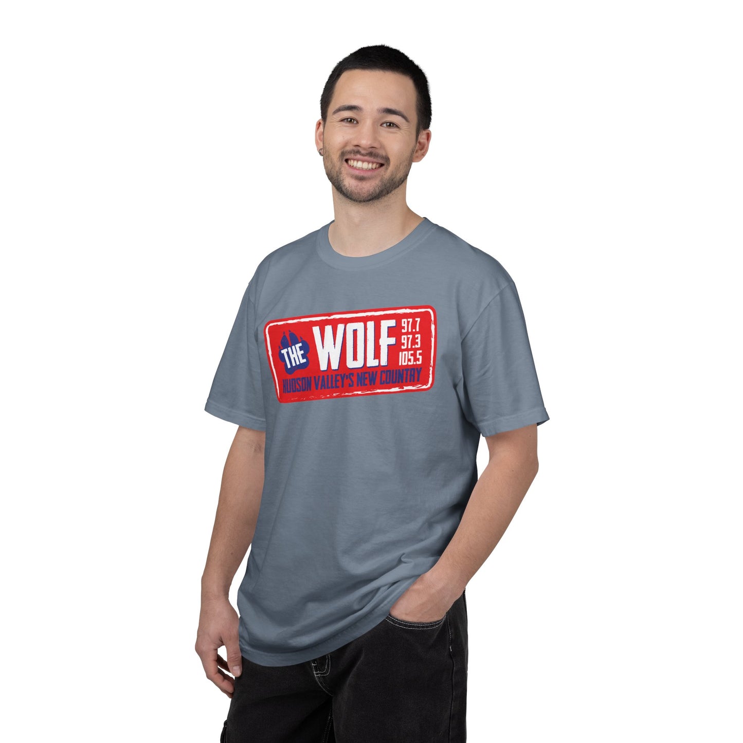 97.7/97.3 The Wolf Unisex Garment-Dyed T-shirt