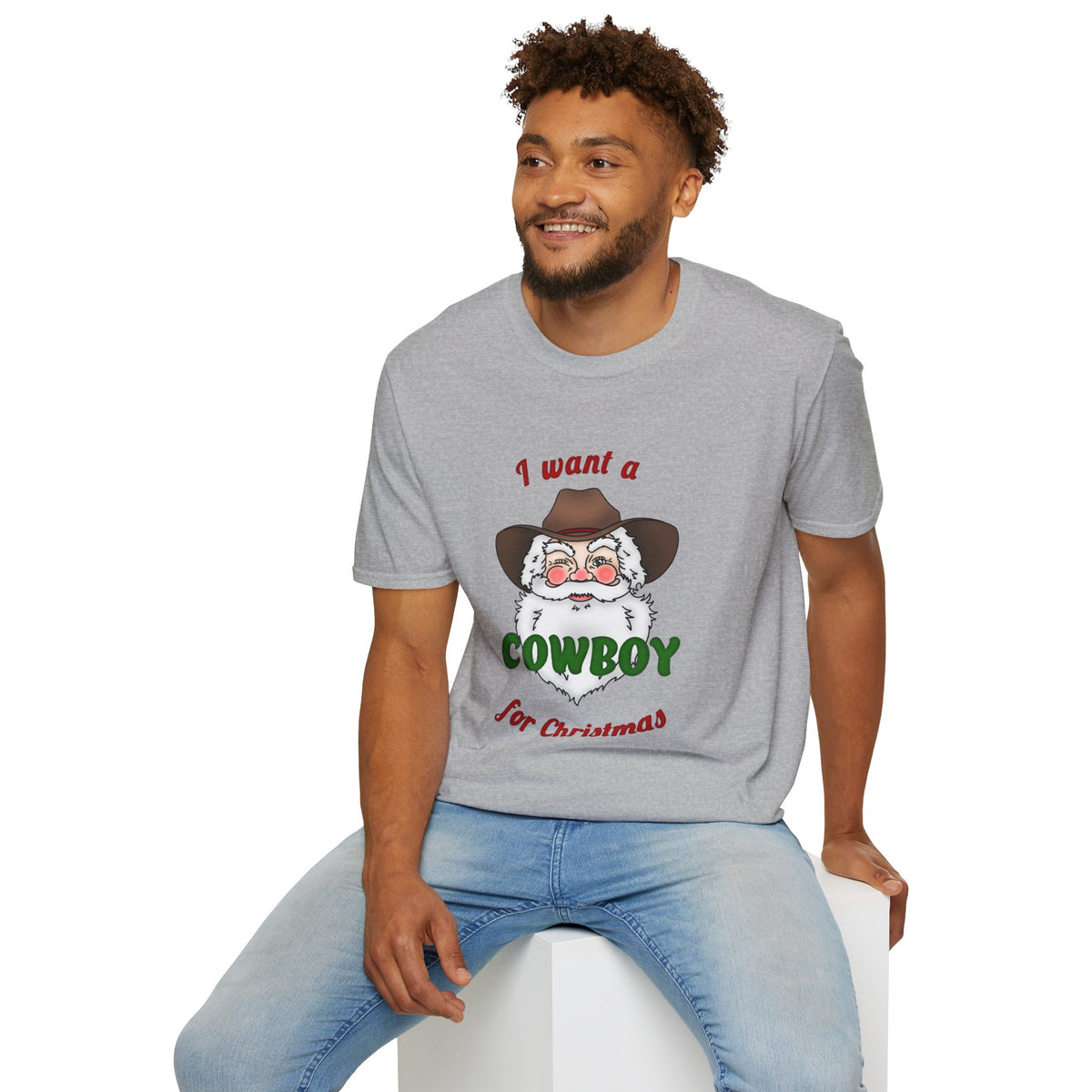Cowboy Christmas T-Shirt