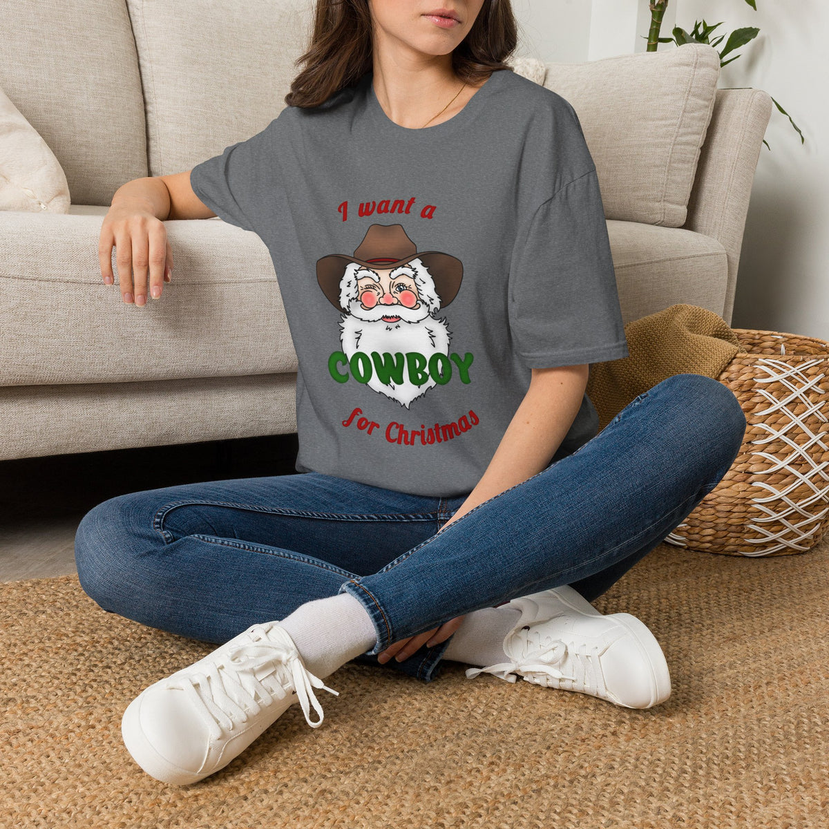 Cowboy Christmas T-Shirt