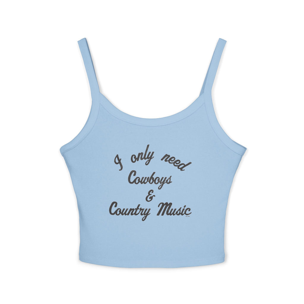 Cowboys & Country Spaghetti Strap Tank Top