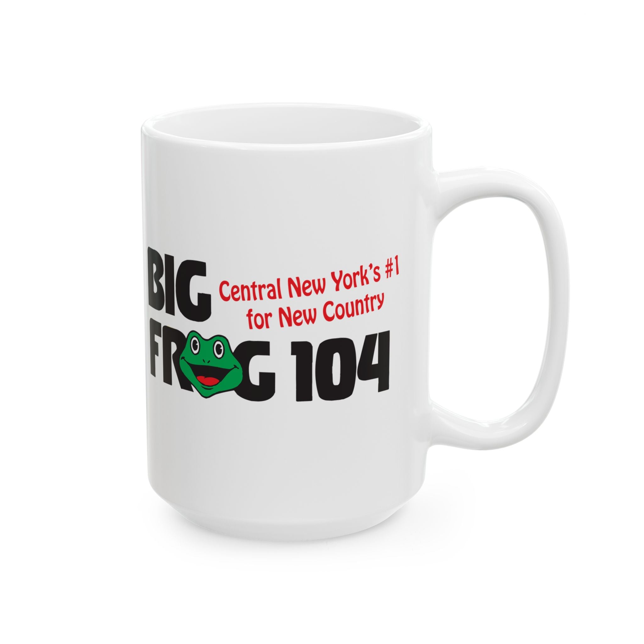 Big Frog 104 Ceramic Mug, (11oz, 15oz)