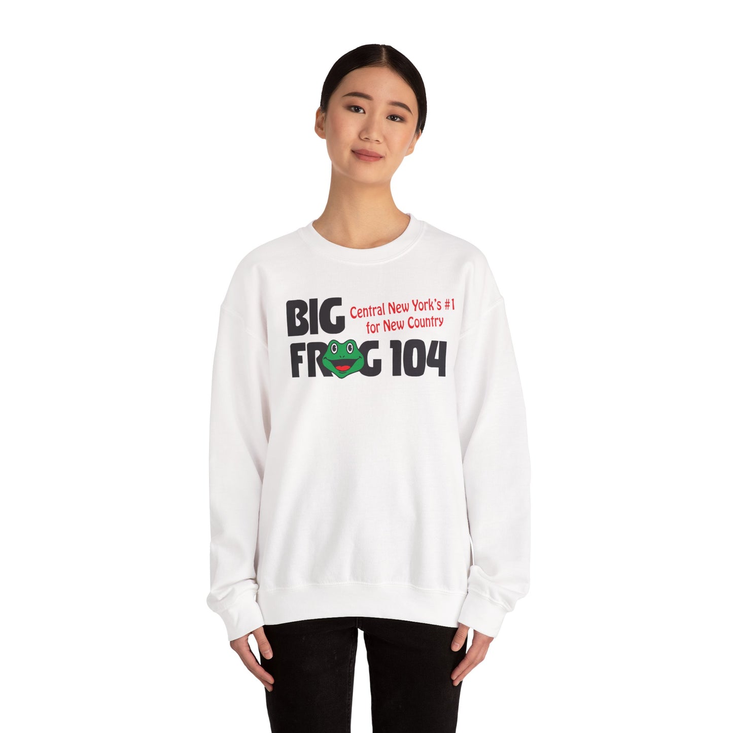 Big Frog 104 Unisex Heavy Blend™ Crewneck Sweatshirt