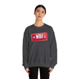 97.7/97.3 The Wolf Unisex Heavy Blend™ Crewneck Sweatshirt