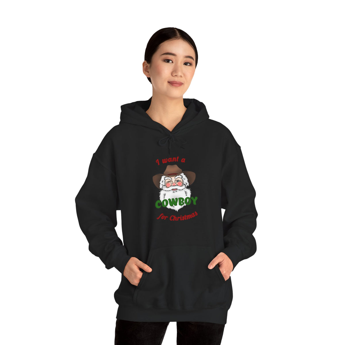 Cowboy Christmas Comfort Hoodie