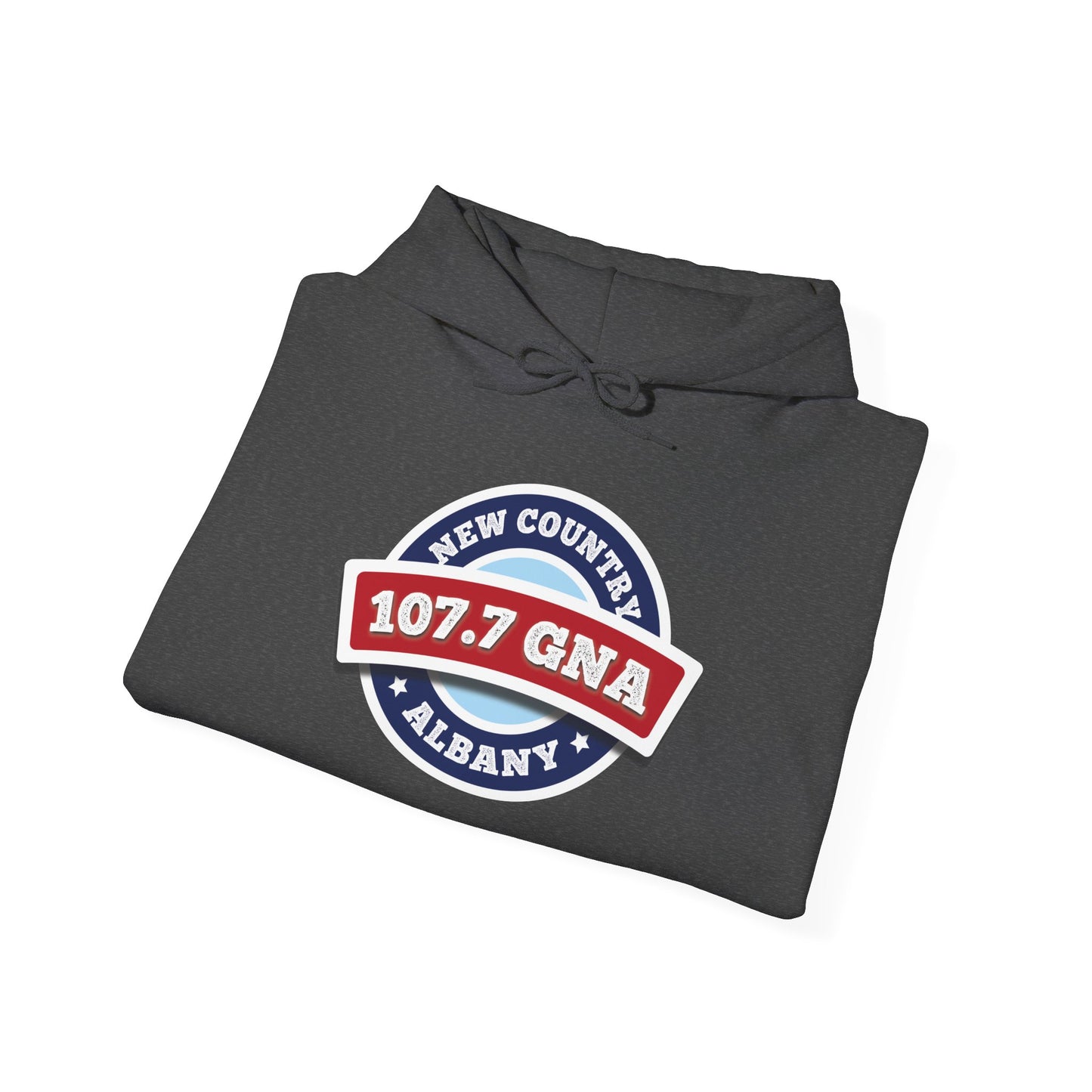107.7 GNA New Country Unisex Heavy Blend™ Hooded Sweatshirt