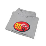 97.3 The Dawg Unisex Heavy Blend™ Hooded Sweatshirt