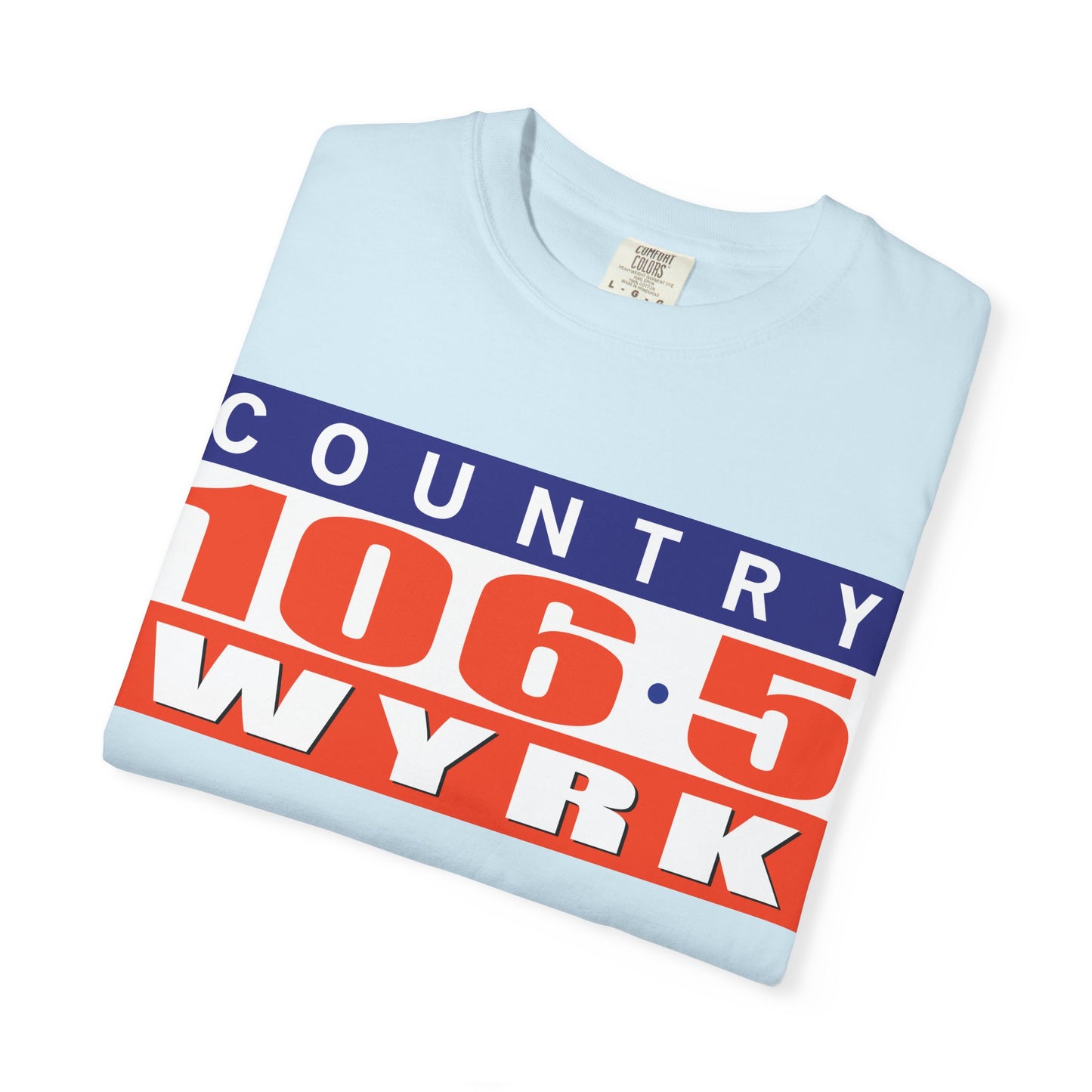 Country 106.5 WYRK Unisex Garment-Dyed T-shirt