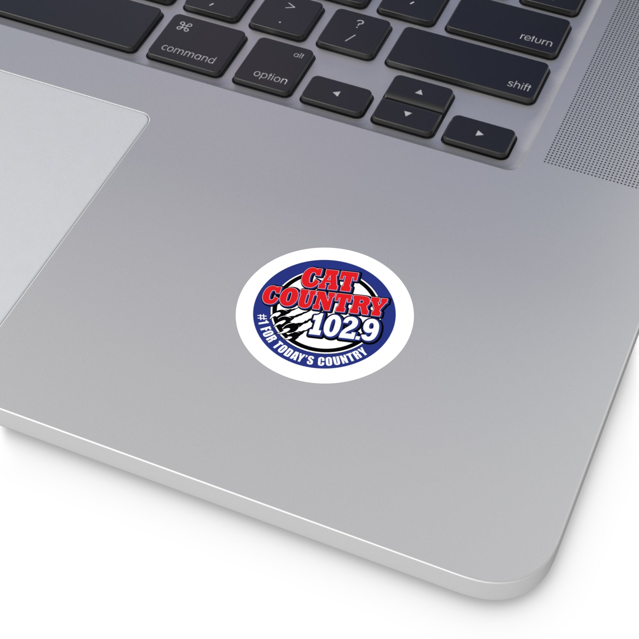 Cat Country 102.9 KCTR Round Stickers, Indoor\Outdoor