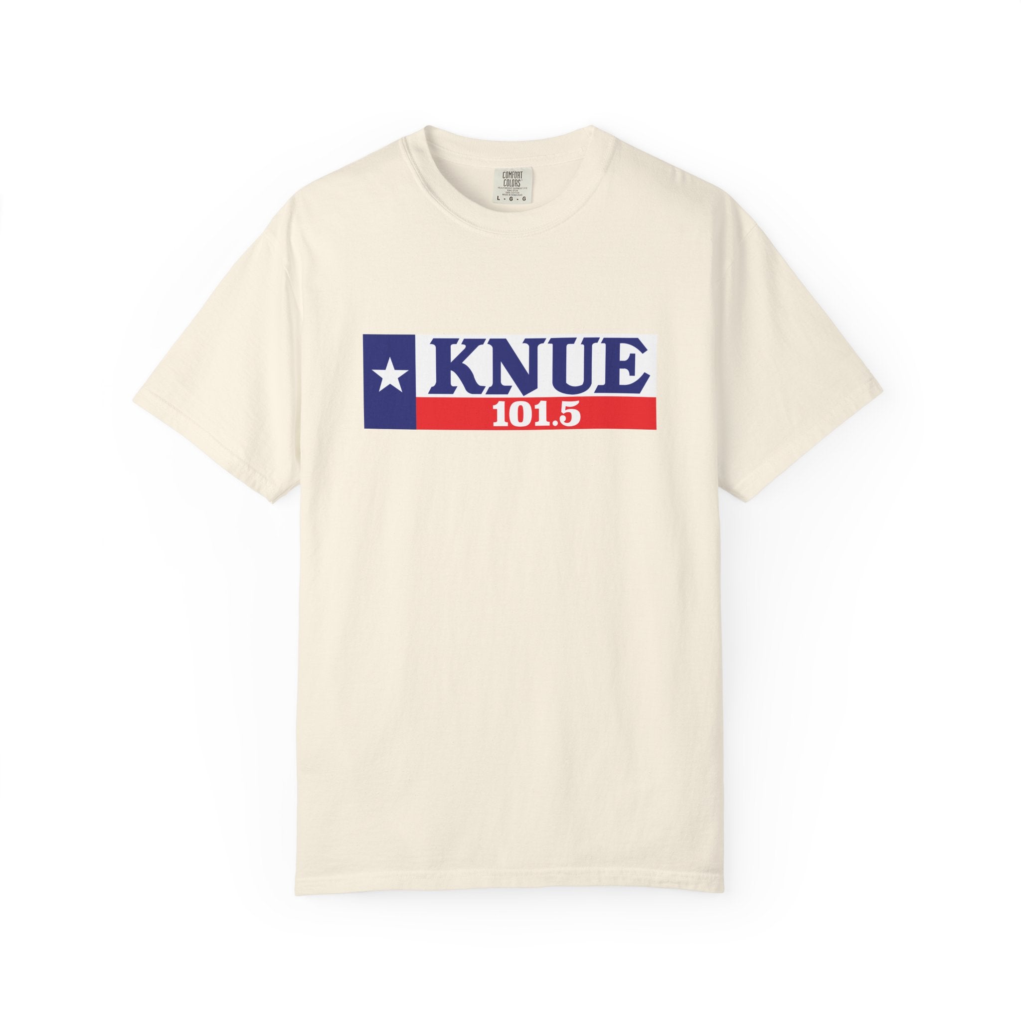 101.5 KNUE Unisex Garment-Dyed T-shirt