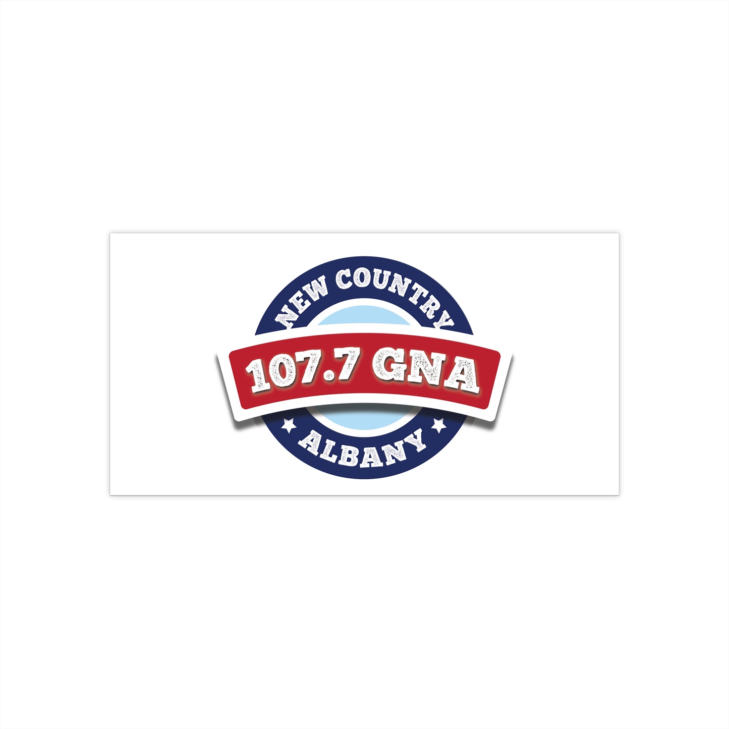 107.7 GNA New Country Bumper Stickers