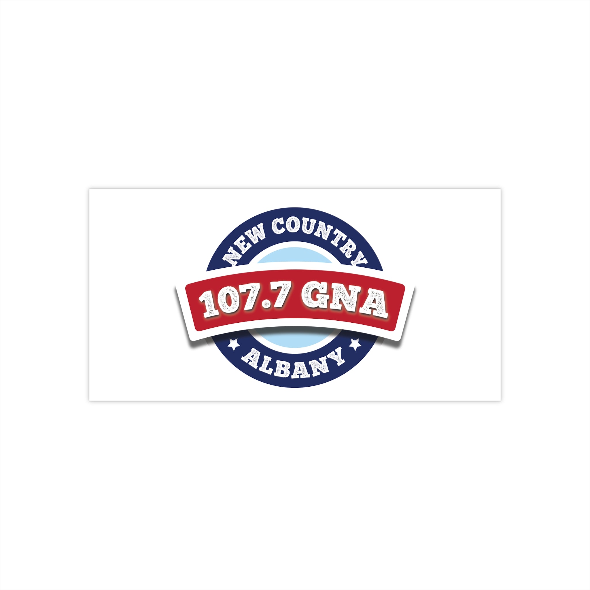 107.7 GNA New Country Bumper Stickers