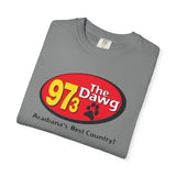97.3 The Dawg Unisex Garment-Dyed T-shirt