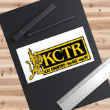 Retro Cat Country 102.9 KCTR Bumper Stickers