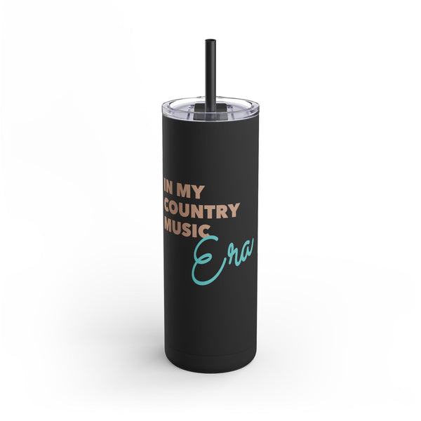 Country Music Era Skinny Matte Tumbler