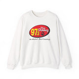 97.3 The Dawg Unisex Heavy Blend™ Crewneck Sweatshirt