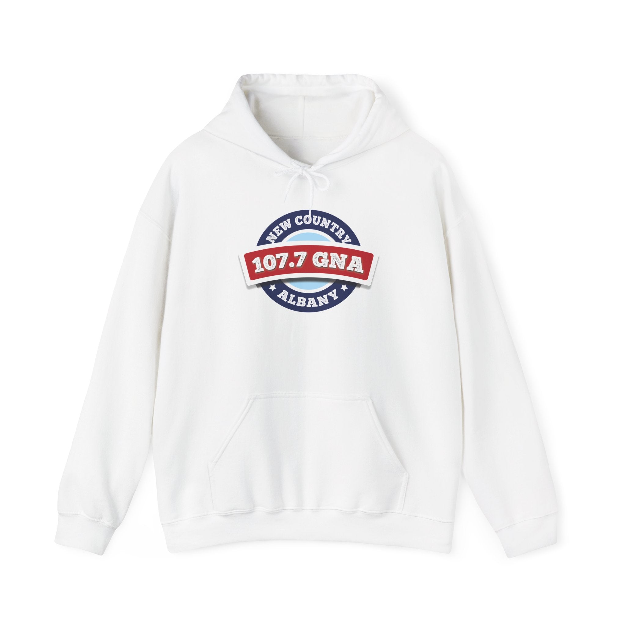 107.7 GNA New Country Unisex Heavy Blend™ Hooded Sweatshirt