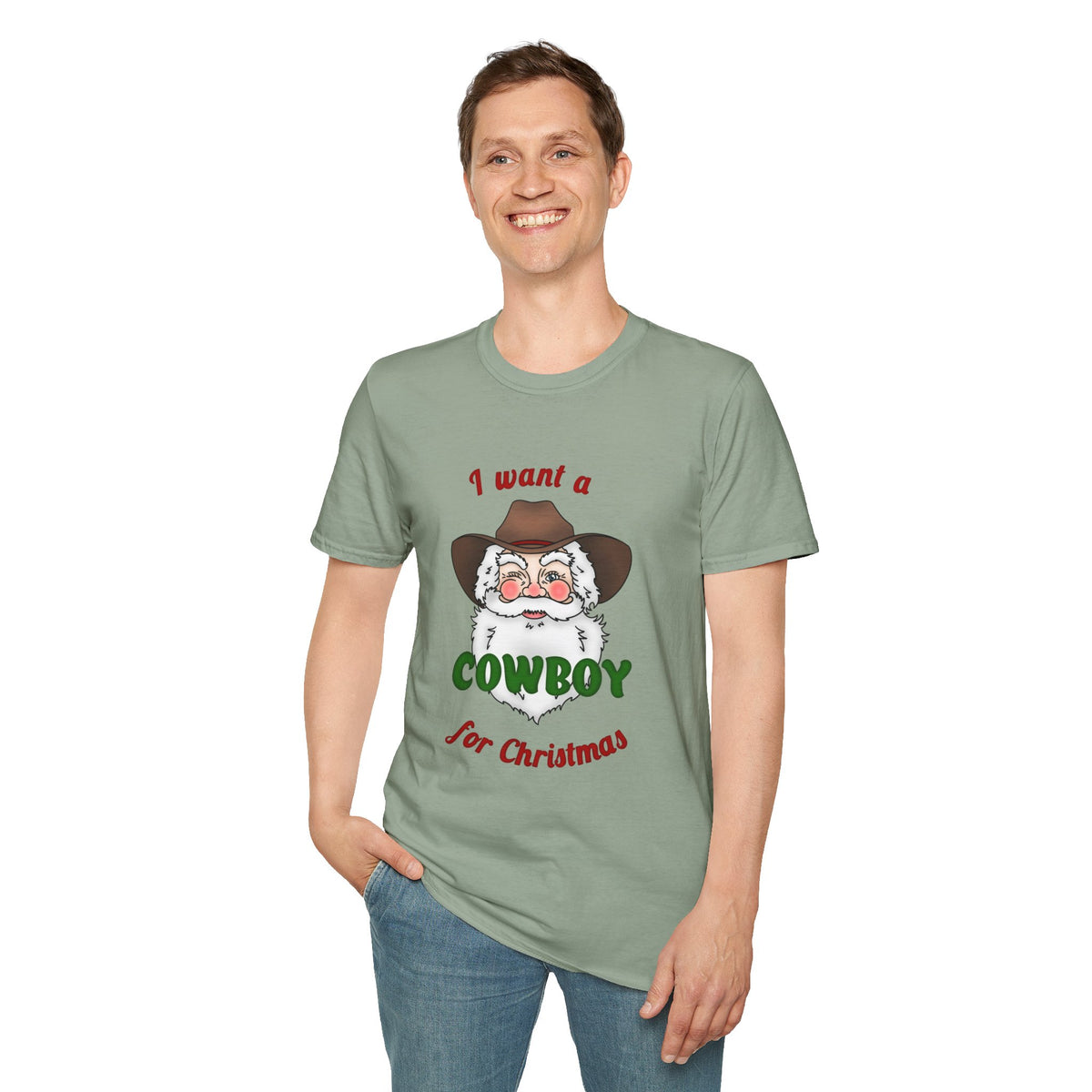 Cowboy Christmas T-Shirt