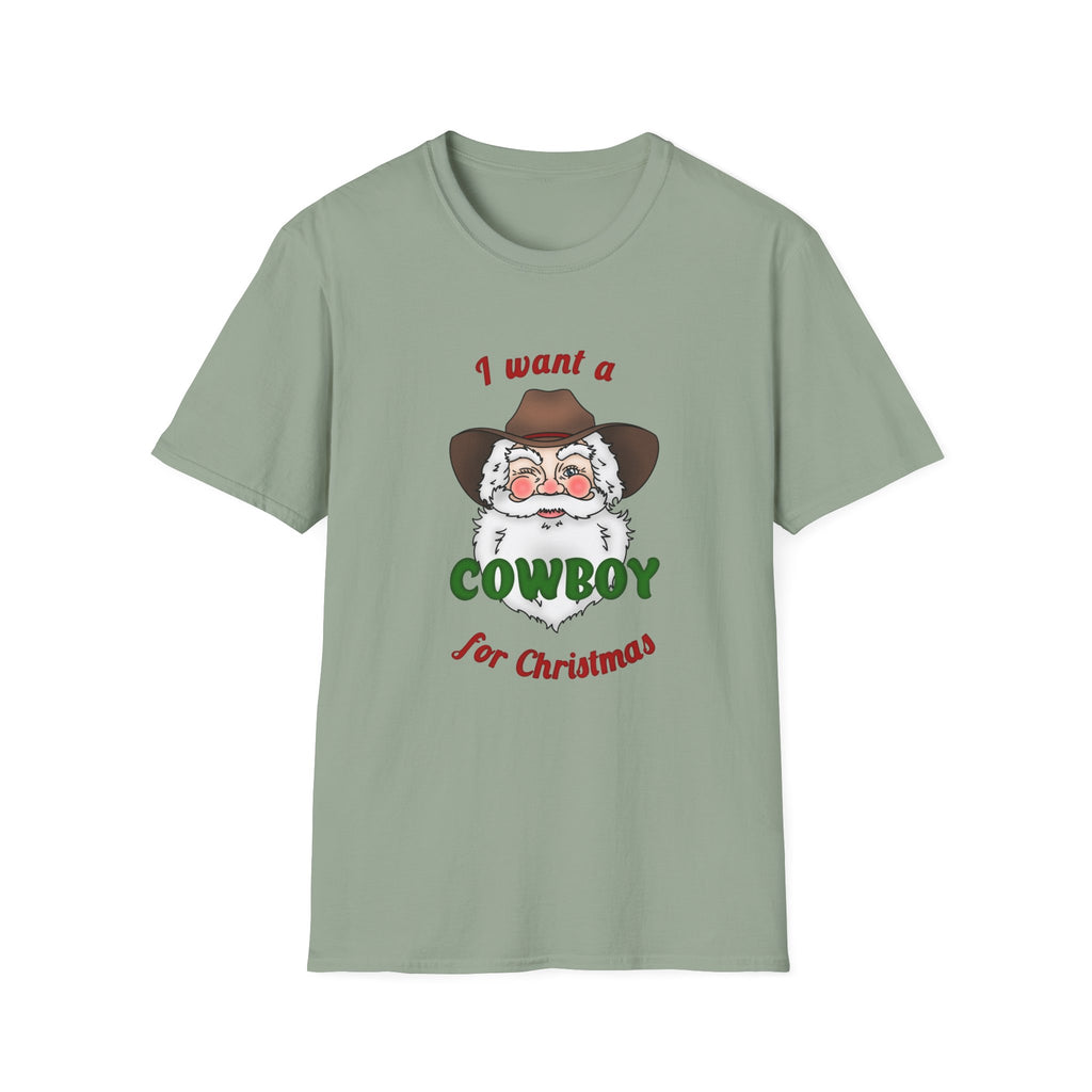 Cowboy Christmas T-Shirt