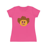 Cowboy Smiley T-Shirt Women's Fit
