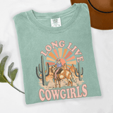 Long Live Cowgirls Graphic Tee or Crewneck Sweatshirt – Western