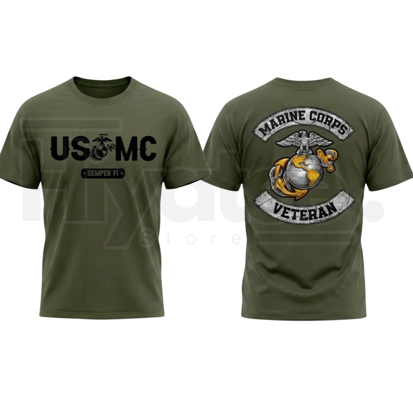 American Veteran Patriotic T-Shirt – Military Tribute Graphic Tee