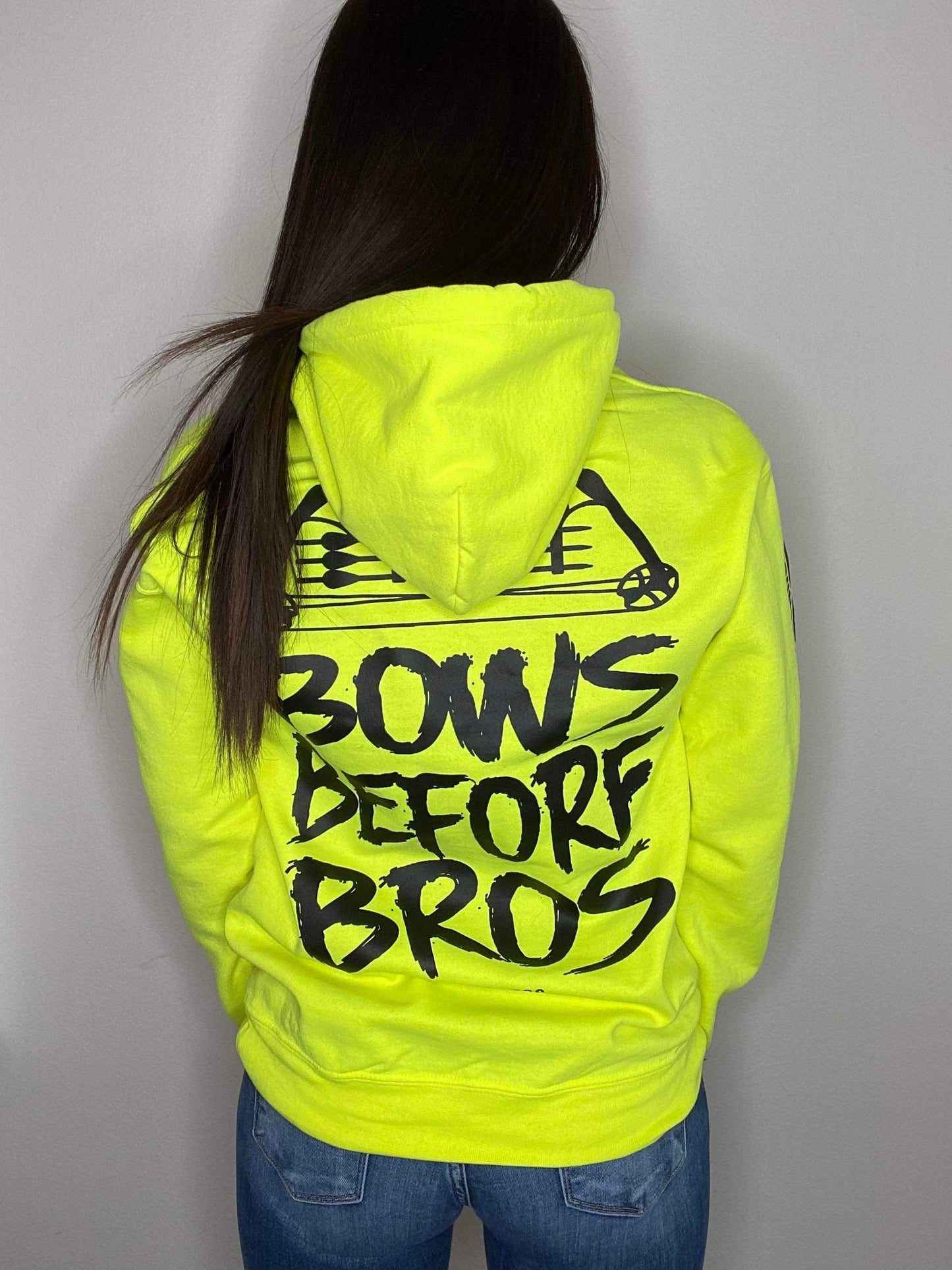 Bows Before Bros Hoodie – Soft Country Graphic Sweatshirt