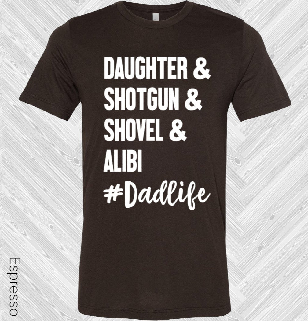 #DadLife Graphic Tee – Soft Bella Canvas Crew Neck