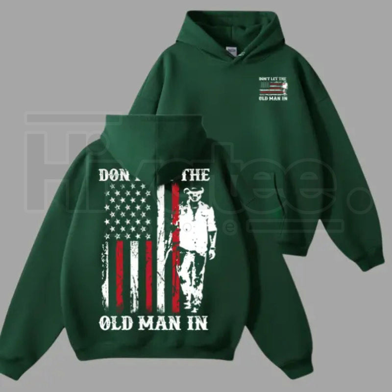 Don't Let the Old Man In Tribute Hoodie – Retro Country Music