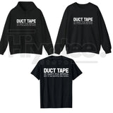 "Duct Tape Fixes Everything" – Funny Sarcastic Men’s Graphic Top