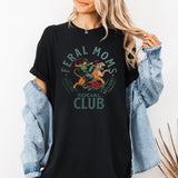 Feral Moms Social Club Raising Hellions Comfort Colors Tee