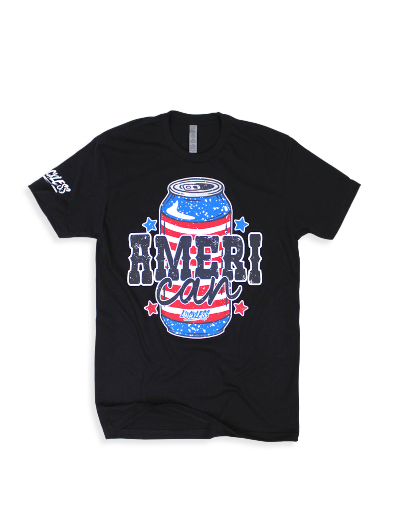 Ameri-CAN Patriotic Graphic Tee – Country Statement Shirt