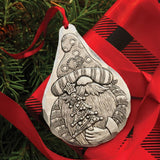 Christmas Tree Gnome Ornament