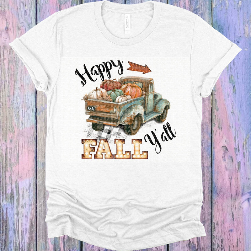 Happy Fall Truck Graphic Tee