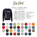 Raising Believers Embroidered Bella Canvas Sweatshirt – Faith Mom