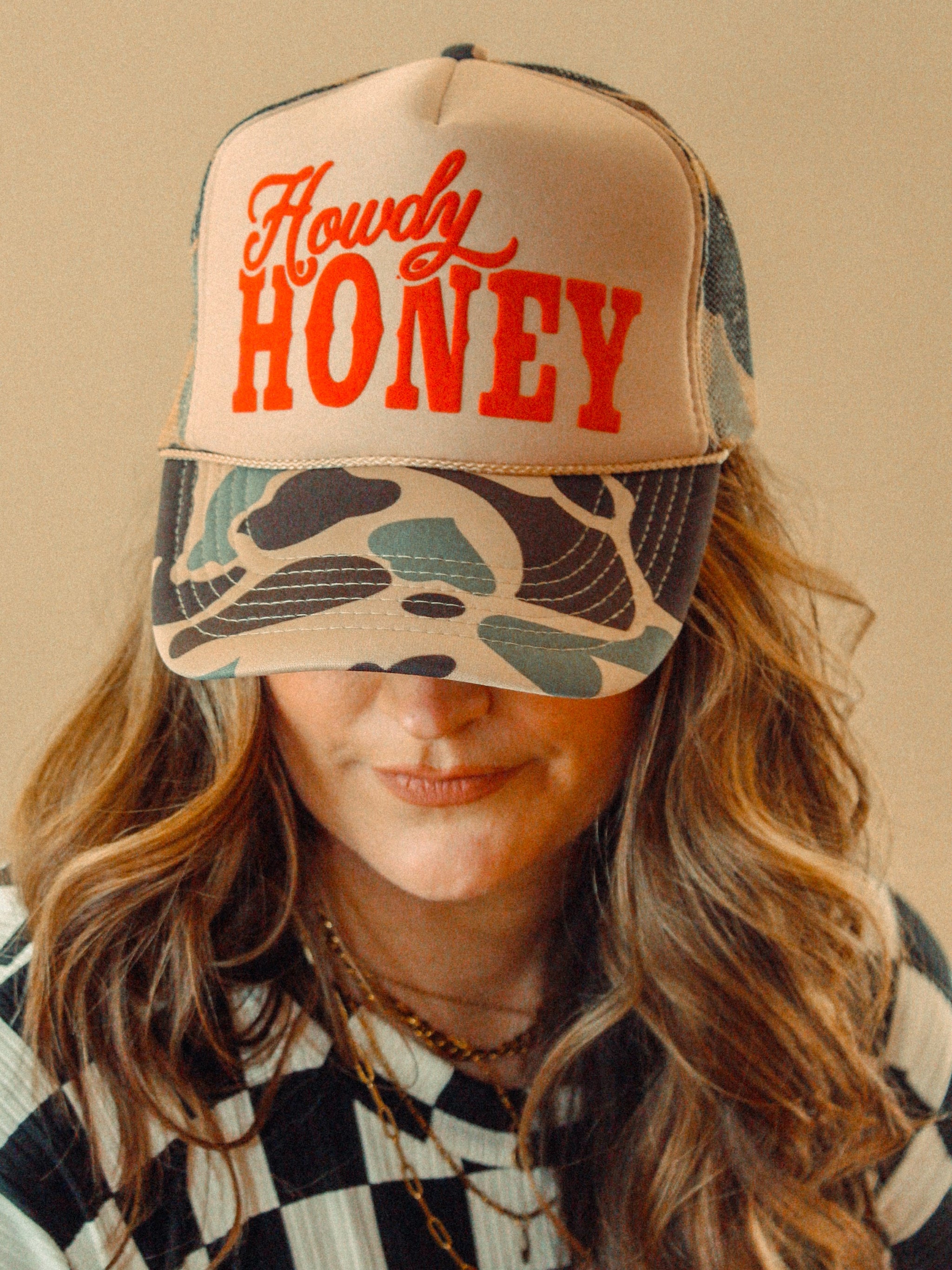 Howdy Honey Western Puff Trucker Hat – Country Snapback Cap
