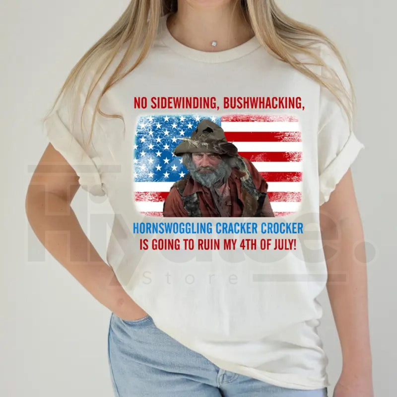 I'm Your Huckleberry Western 250th USA Anniversary Graphic Tee