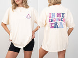 In My Engaged Era Comfort Colors Tee – Bridal Shower Wedding Shirt