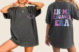 In My Engaged Era Comfort Colors Tee – Bridal Shower Wedding Shirt