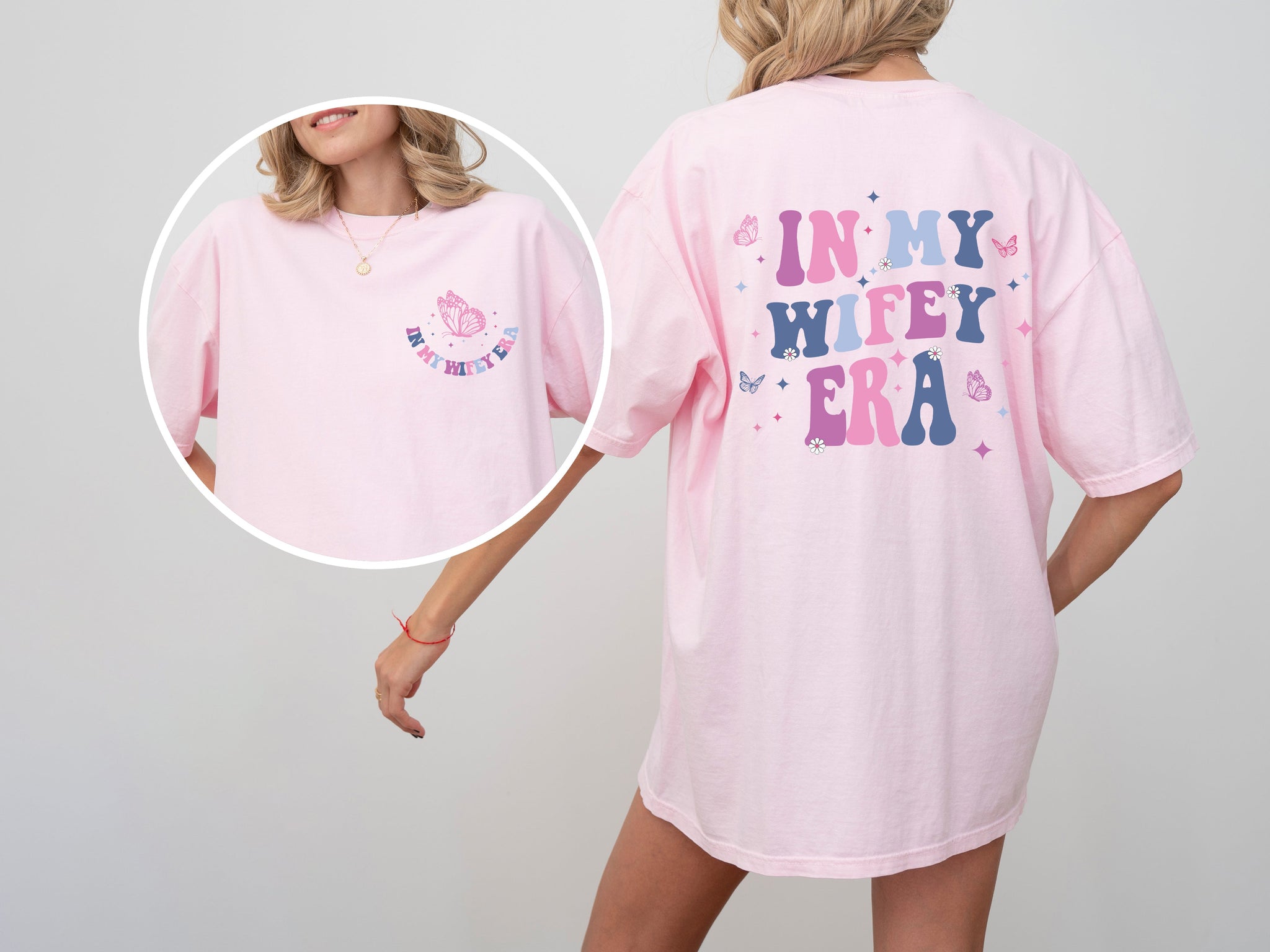 In My Wifey Era Comfort Colors Tee – Bridal Shower Wedding Shirt