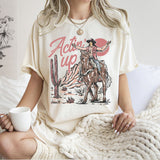 Actin' Up Cowgirl Western Comfort Colors Tee – Mother's Day