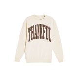 Thankful Graphic Sweatshirt | Neutral Fall Thanksgiving Crewneck