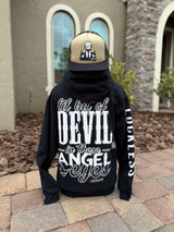 Lil Bit of Devil in These Angel Eyes Hoodie – Country Tee