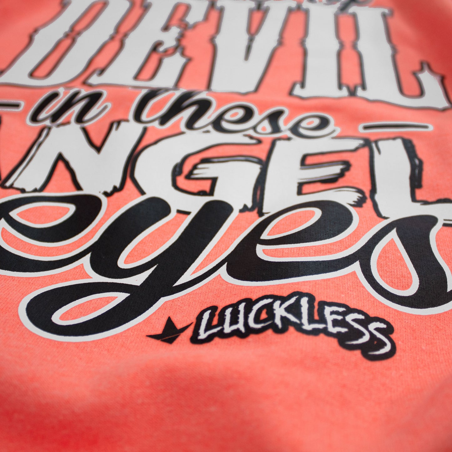 Lil Bit of Devil in These Angel Eyes Hoodie – Country Tee