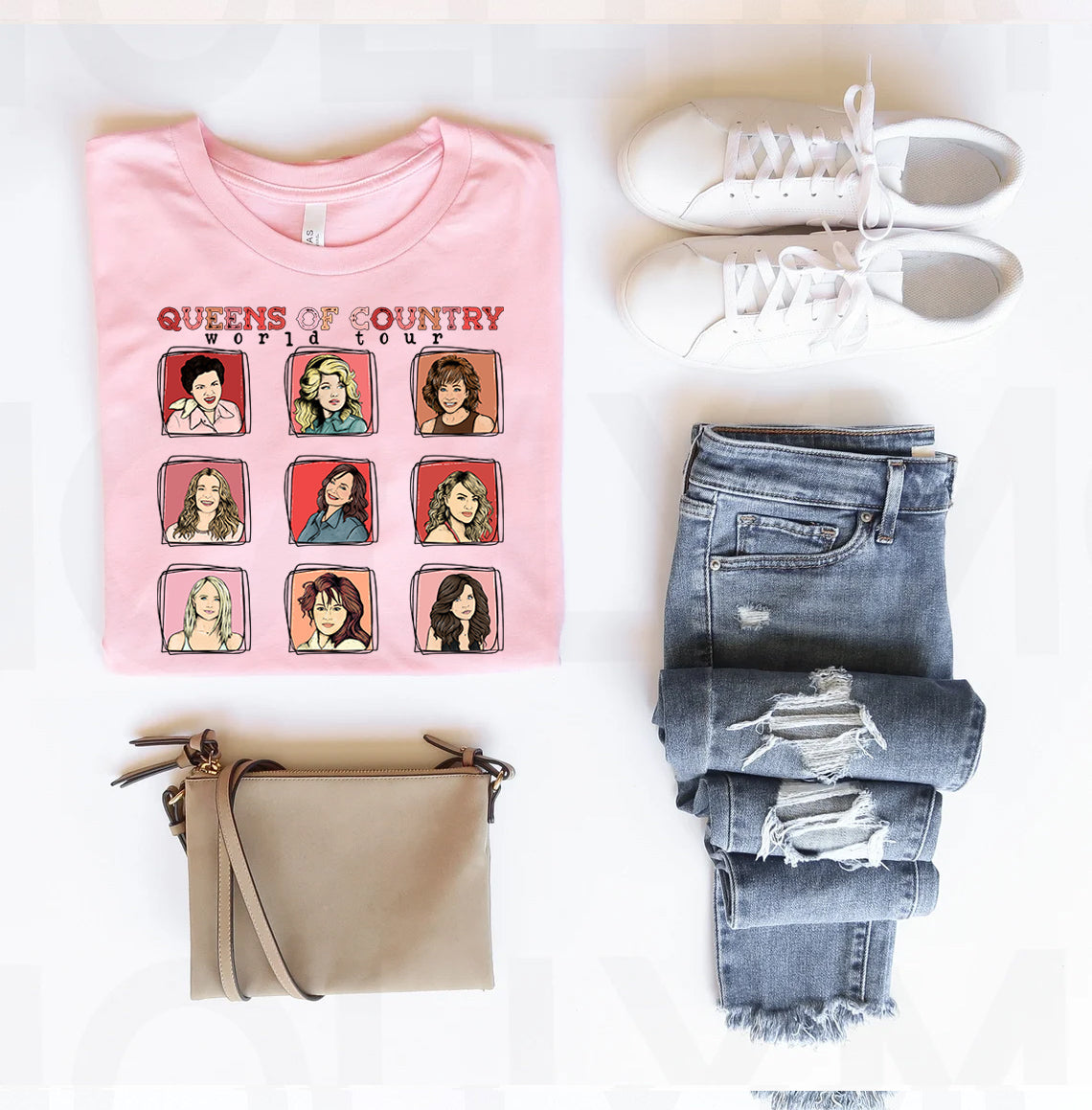 Queens of Country World Tour Graphic Tee – Unisex Tee