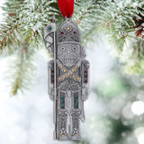 The Nutcracker Knight Christmas Ornament - Aluminum