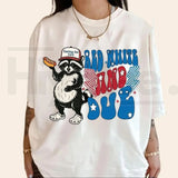 Red White and Due 4th of July Pregnancy Tee – Funny Mama