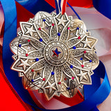 Star Spangled Snow Crystal 2026 Ornament (America250 Edition)
