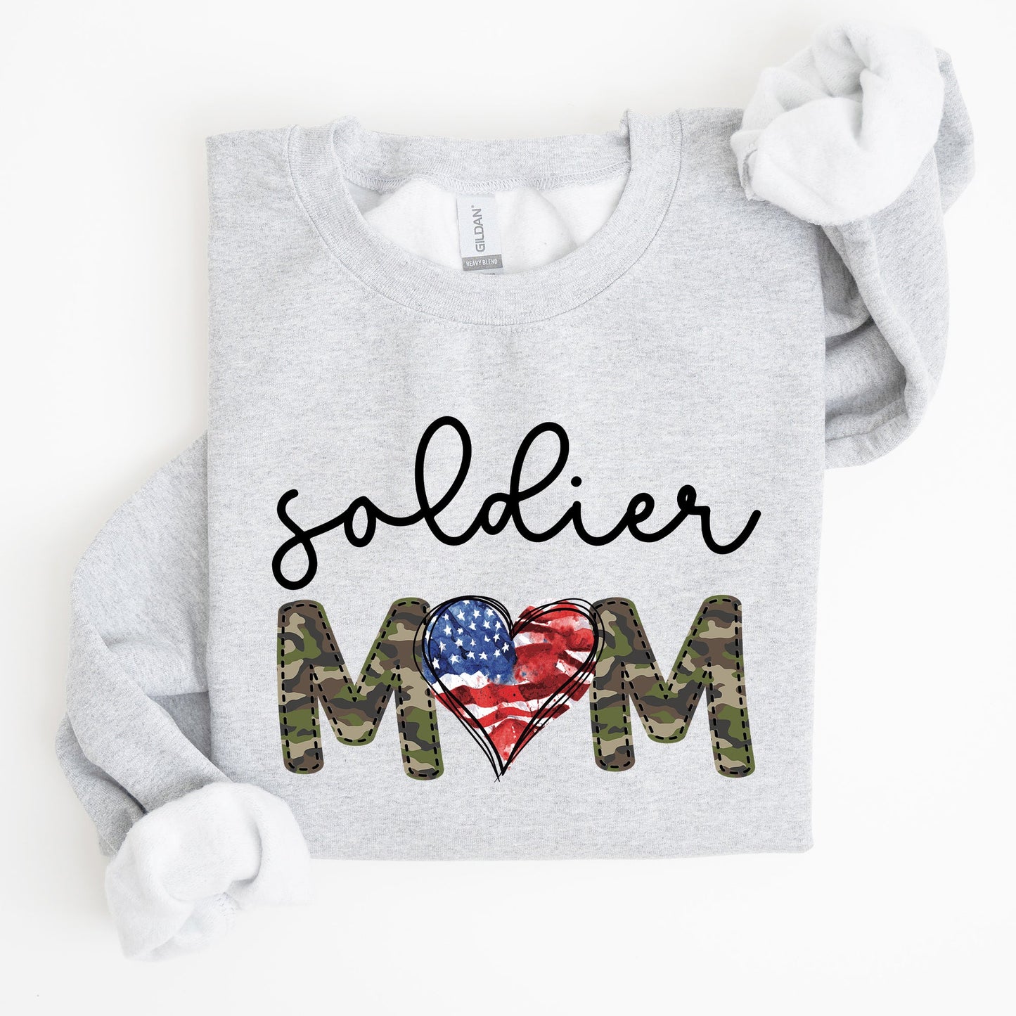 Soldier Mom Military Armed Forces Sweatshirt – Mother's Day