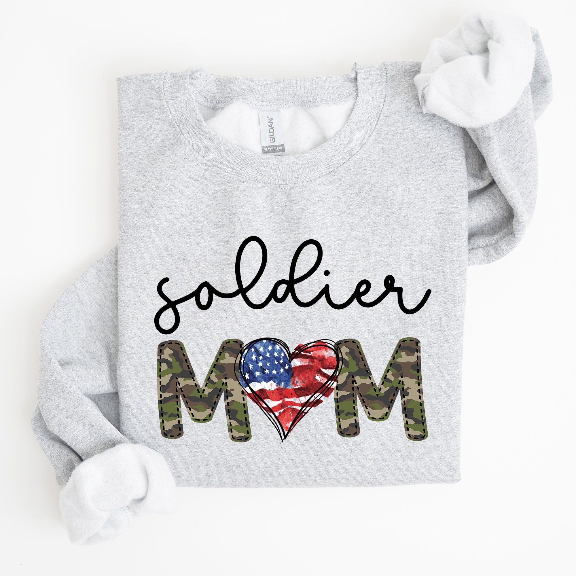 Soldier Mom Military Armed Forces Sweatshirt – Mother's Day